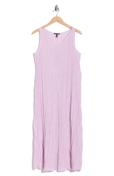 Pleated Silk Midi Dress (Regular & Petite)