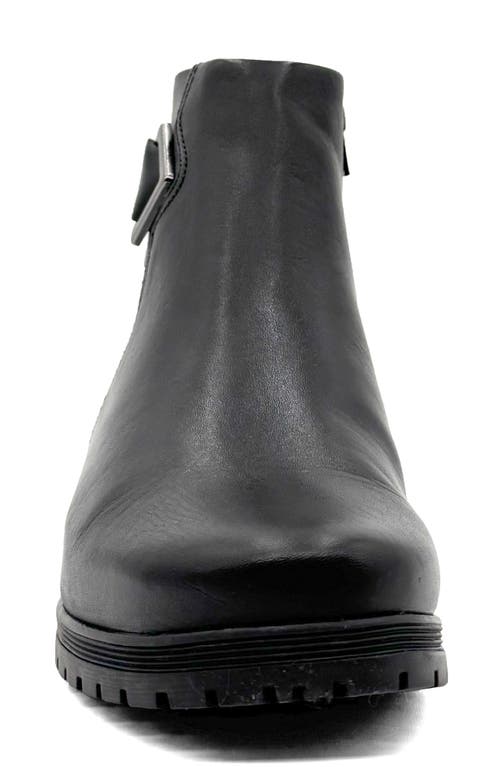 Chelsea Crew Shorty Wedge Bootie In Black