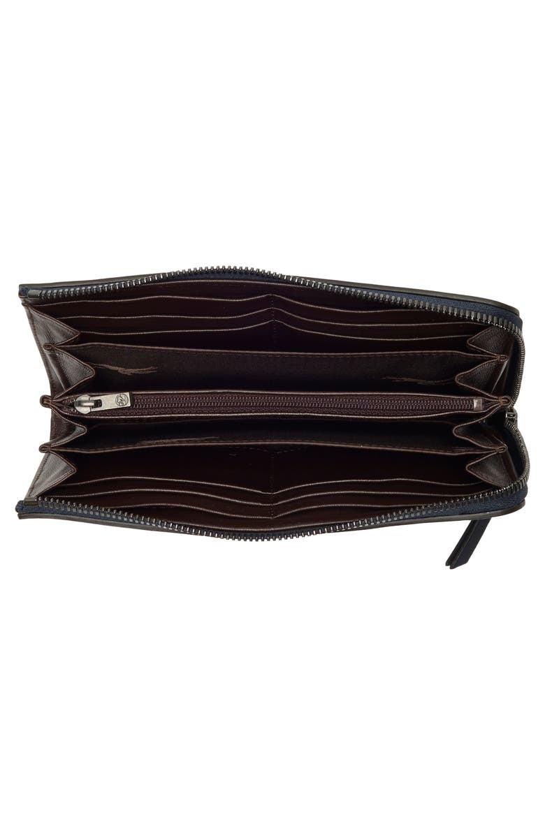 Le Pliage Cuir Zip Around Wallet