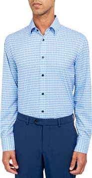 W.R.K Check Performance Twill Dress Shirt
