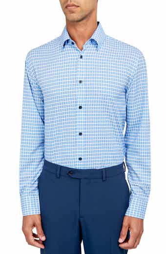 Check Performance Twill Dress Shirt