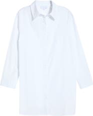SUGARLIPS Kaira Poplin Button-Up Shirt