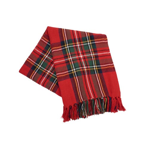 Plaid Throw Blanket Collection - 50" x 60"