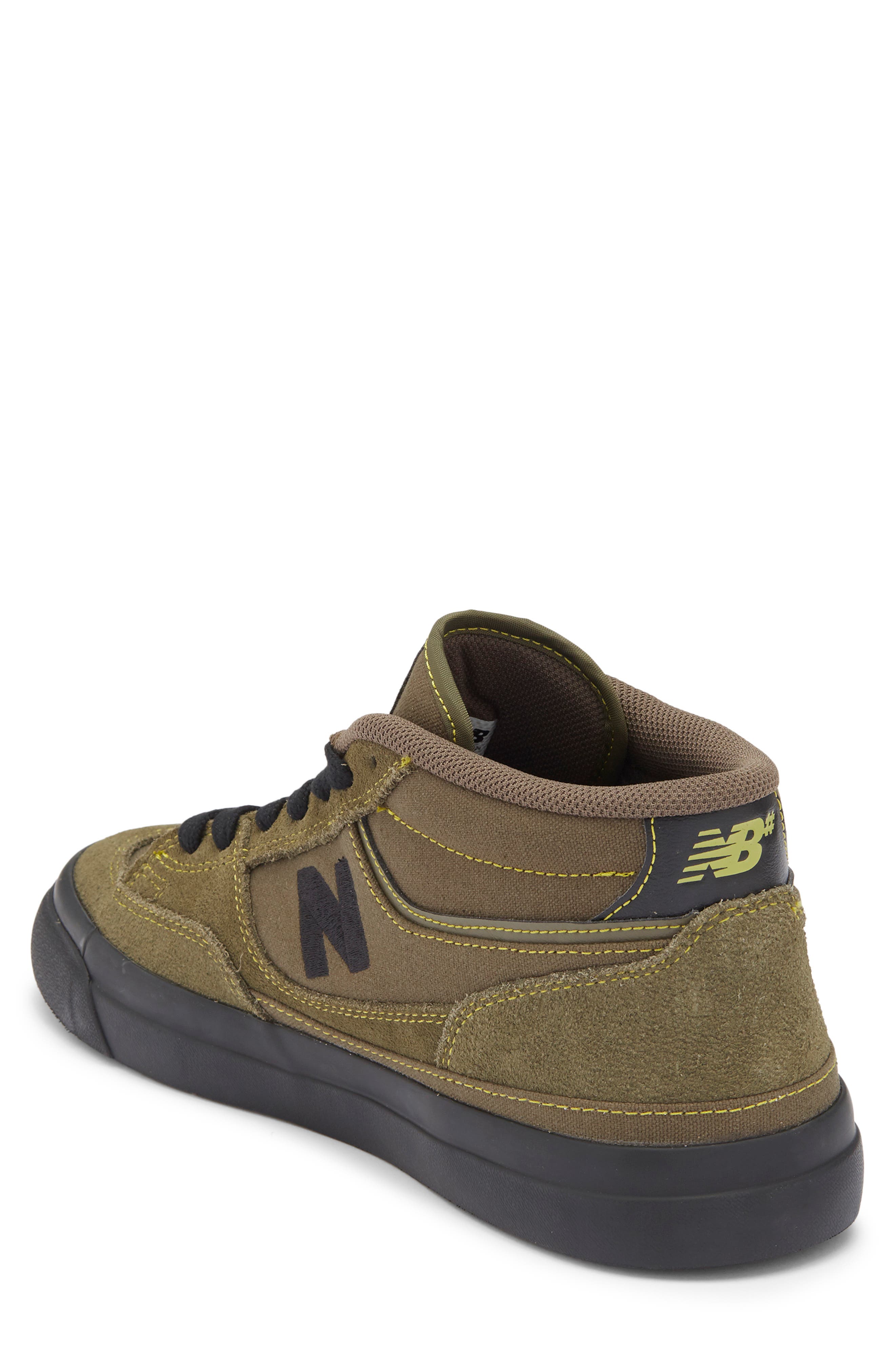 New Balance 417 Franky Villani Sneaker, Alternate, color, Dark Moss/ Black