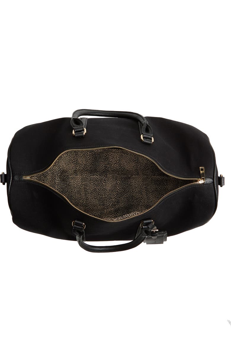 Sole Society Lacie Faux Leather Duffle Bag, Alternate, color,