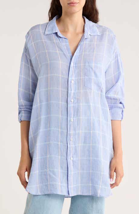 Frank & Eileen Linen Button-Up Shirt