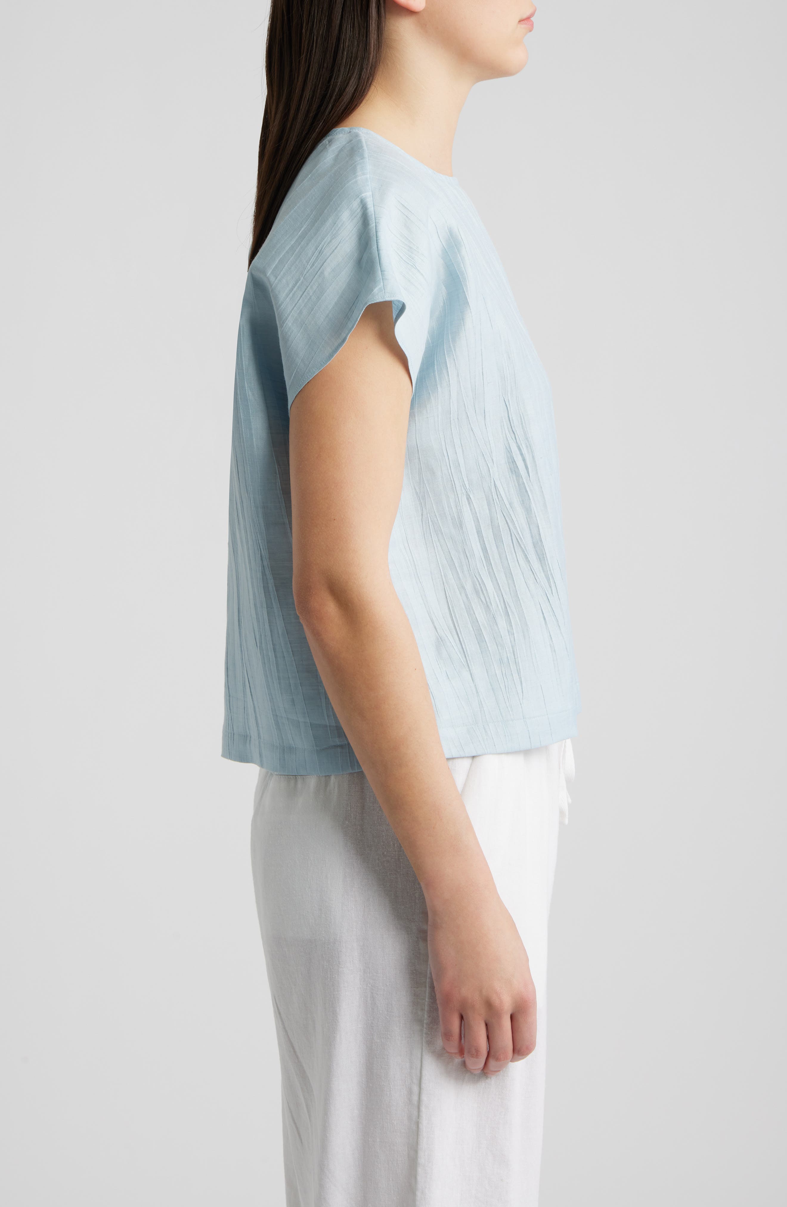 Женские Eileen Fisher Round Neck Square Top — фото 3