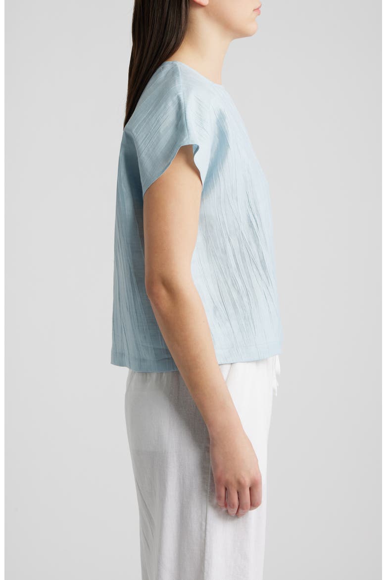 Round Neck Square Top, Alternate, color, BREEZE