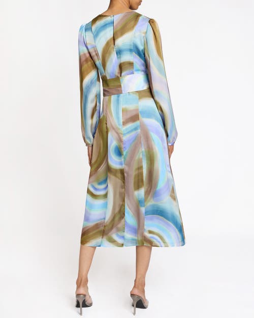 SANTORELLI SANTORELLI CECILIA SLEEVELESS MIDI DRESS WITH ASYMMETRICAL HEMLINE