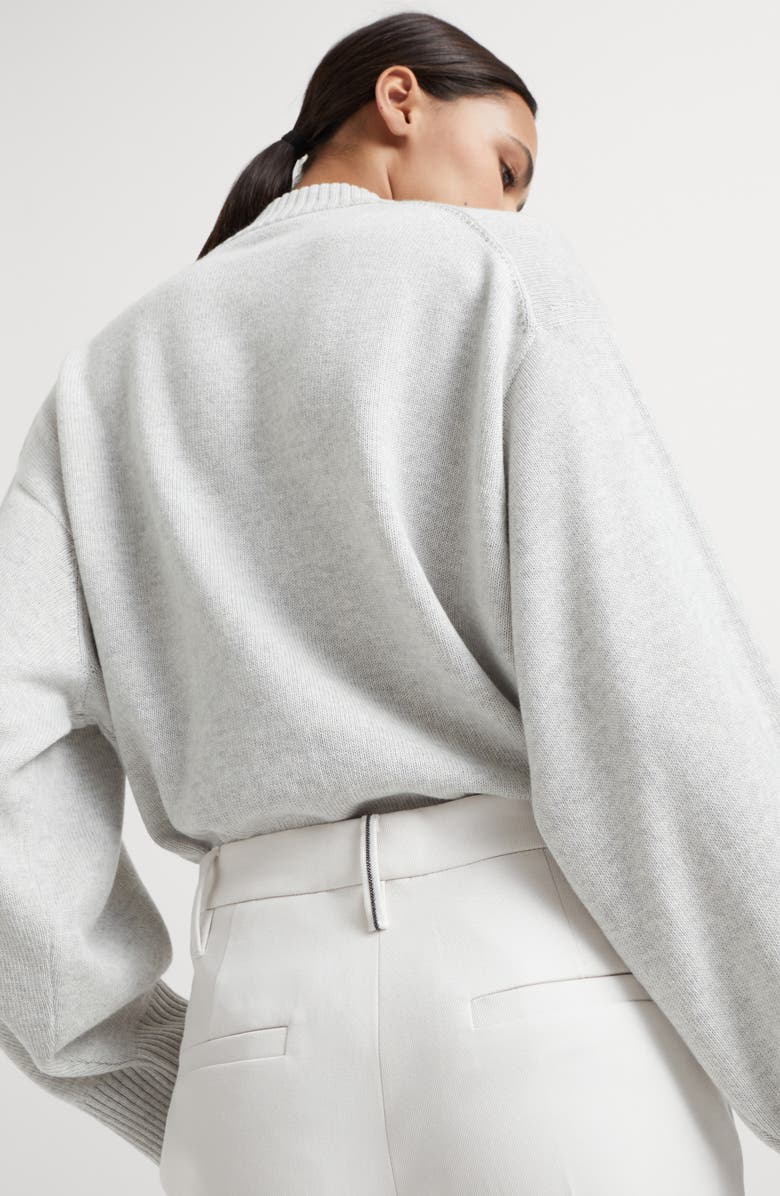 Brunello Cucinelli Cigarette trousers, Alternate, color, 