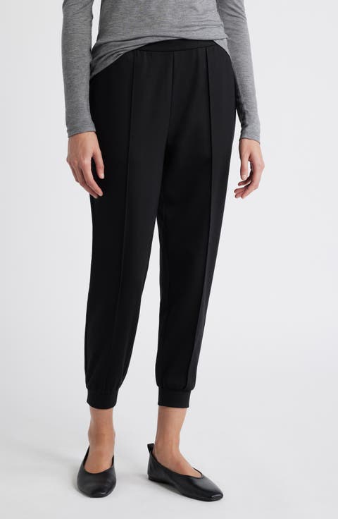 Pintuck Ankle Joggers (Regular & Petite)