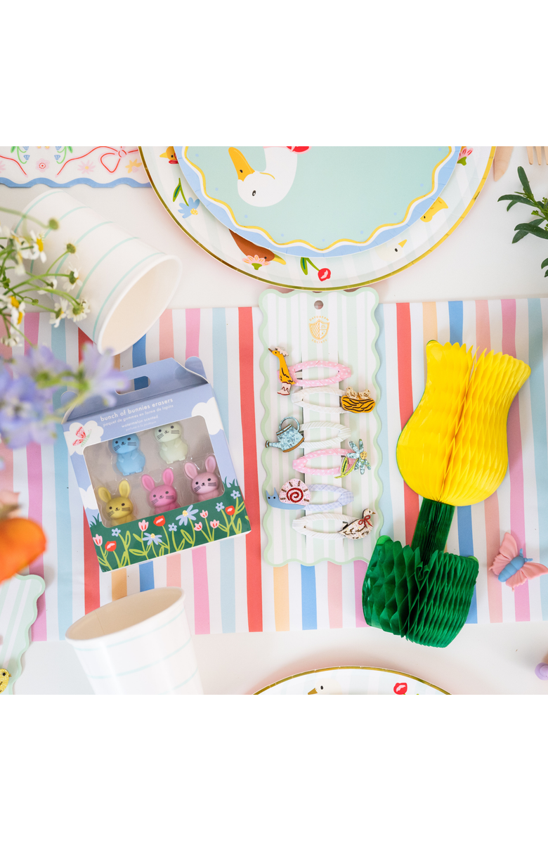 Daydream Society Bunnies Eraser Set, Alternate, color, Pink Bunny Floral Box