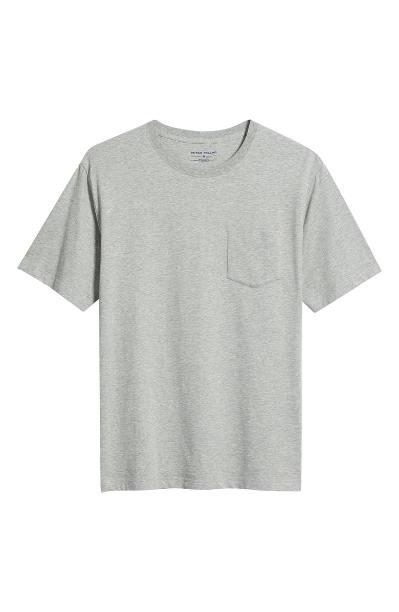 Peter Millar Crown Comfort Cotton Blend Pocket T-Shirt, Main, color, 