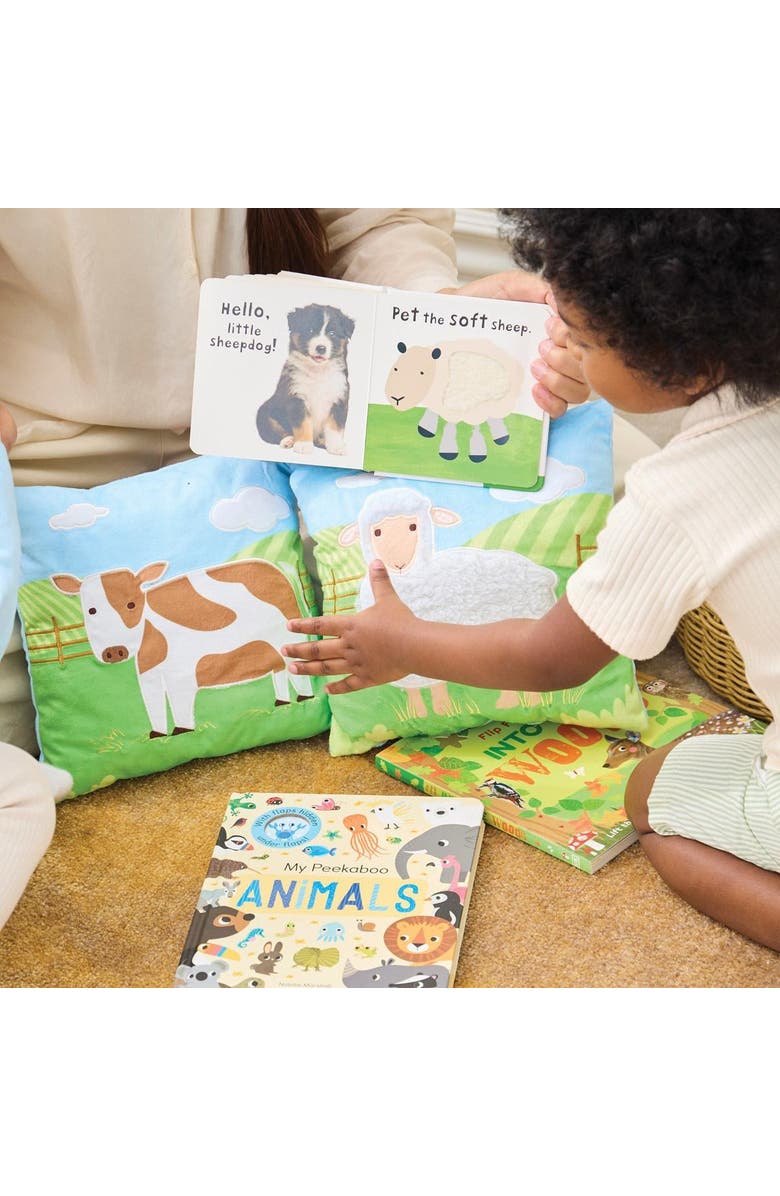 Kaplan Early Learning Company Farm Animal Pillows - Set of 5, Alternate, color, Multicolored