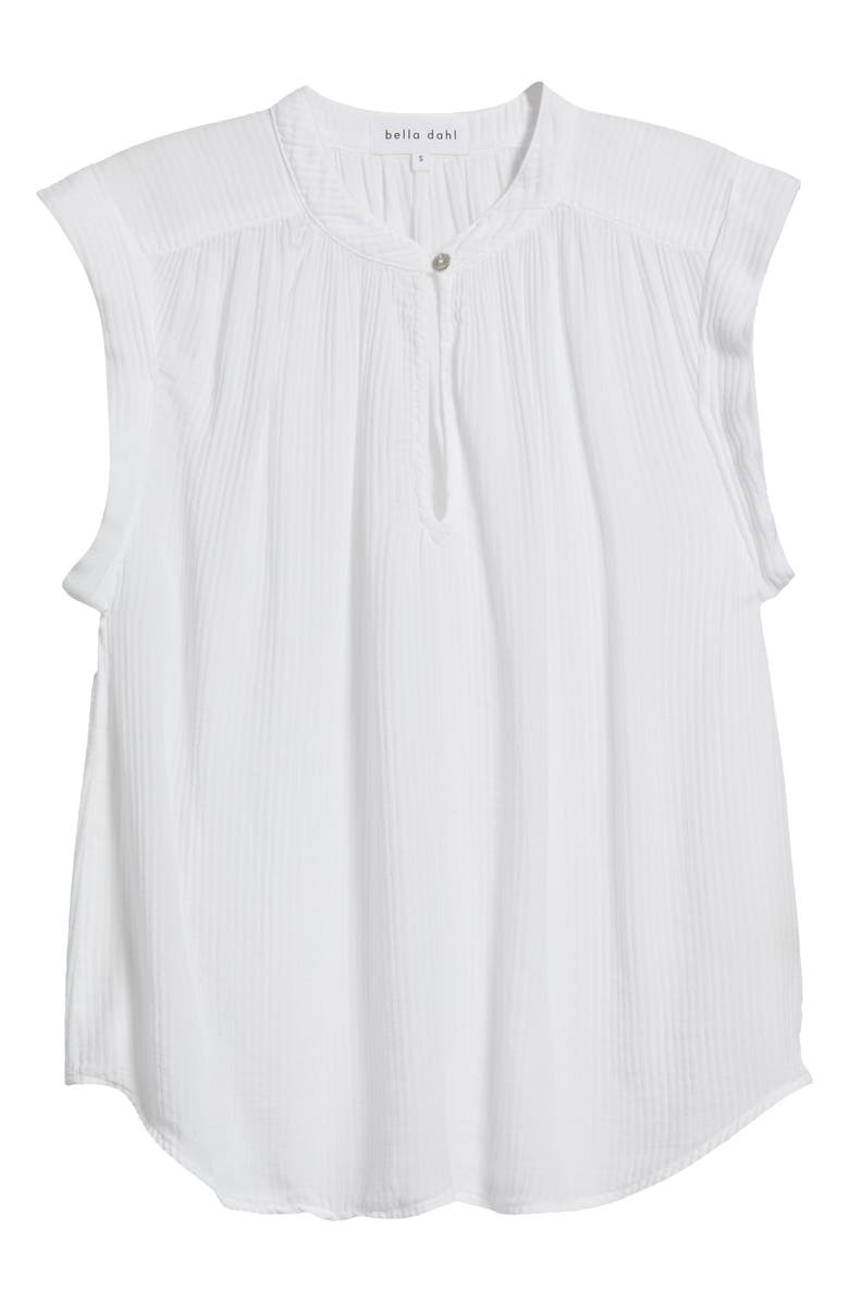 Bella Dahl Texture Cap Sleeve Top, Alternate, color, 