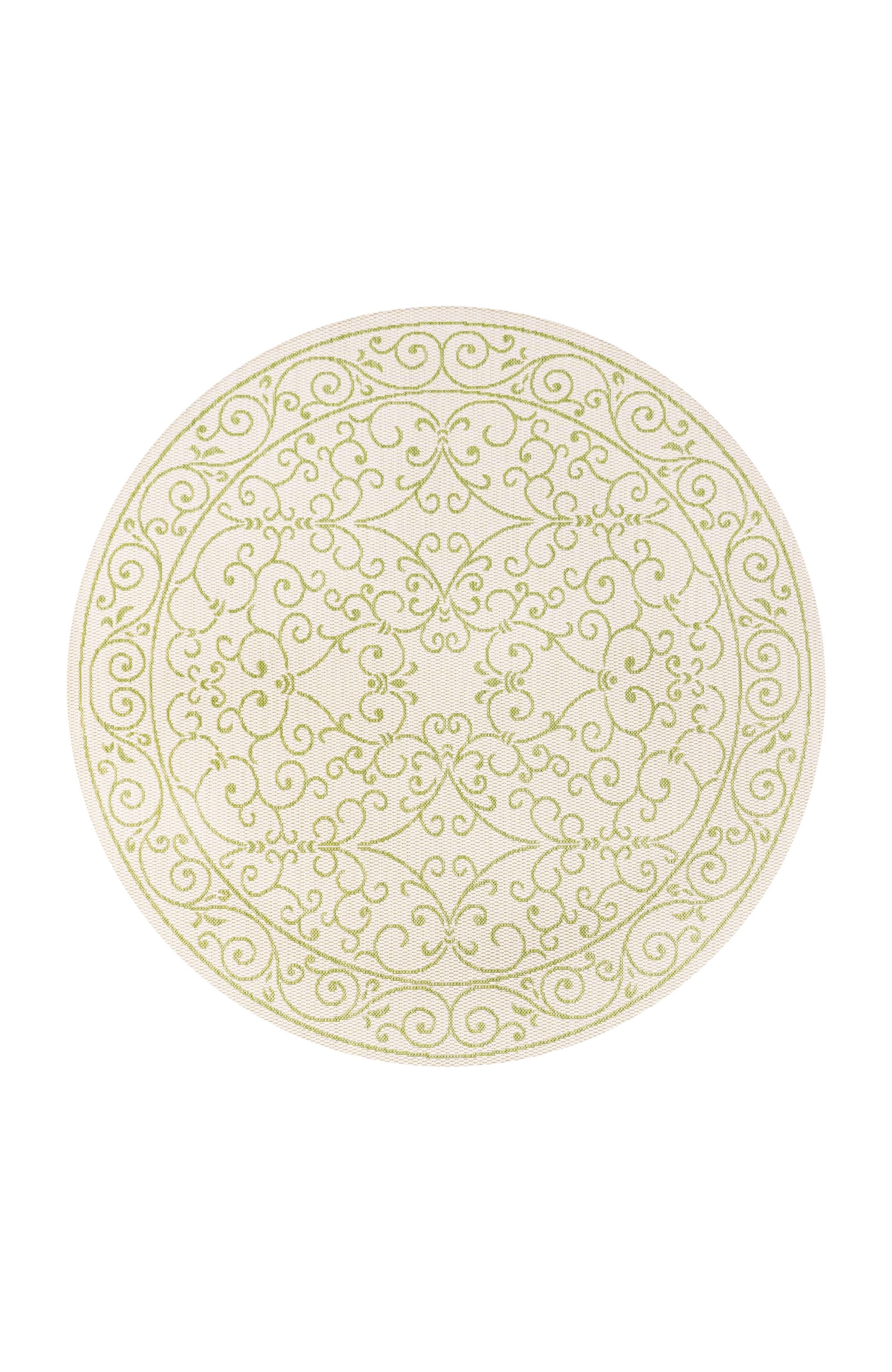 Cream/Green