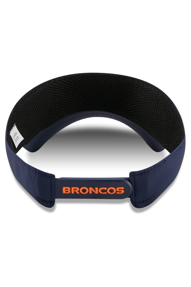 Men's New Era Navy Denver Broncos 2026 Sideline Adjustable Visor, Alternate, color, Navy