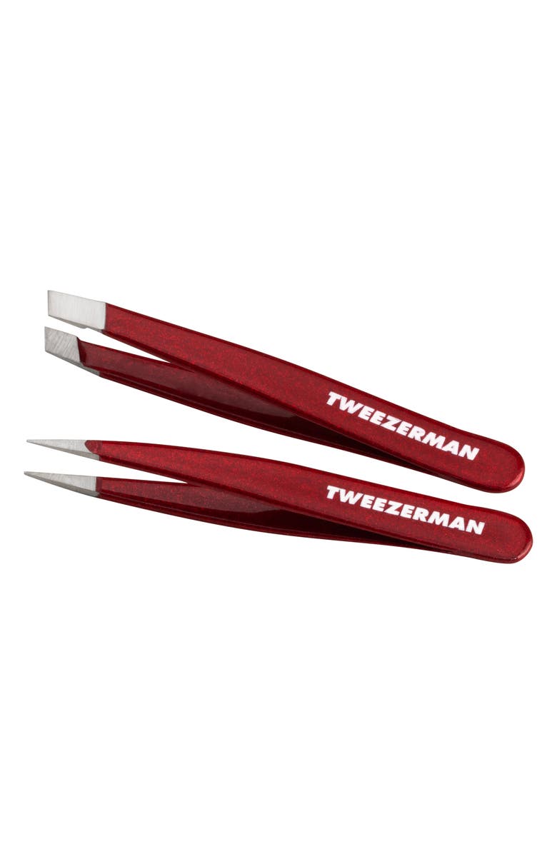 TWEEZERMAN Vintage Rose Micro Mini Tweezer Set, Alternate, color, Vintage Rose
