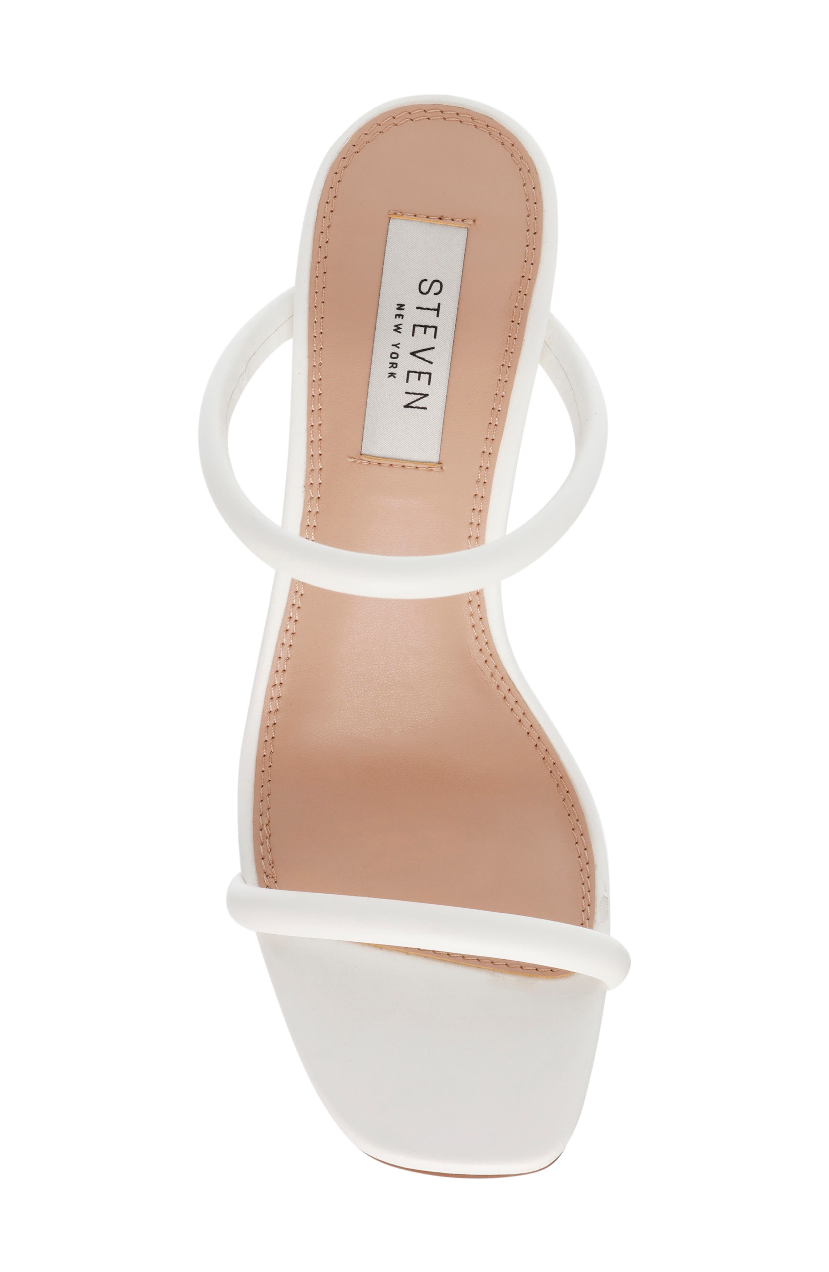 Jercy Sandal, Alternate, color, WHITE