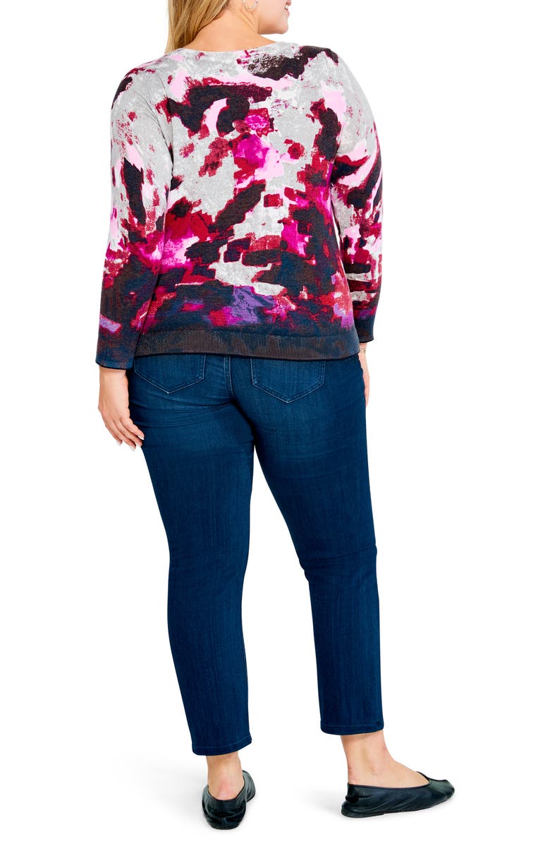 NIC+ZOE NIC + ZOE Joyous Crewneck Sweater, Alternate, color,
