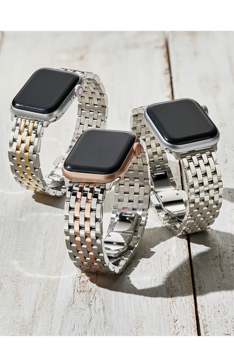 MICHELE Apple Watch<sup>®</sup> Bracelet Watch Band, Alternate, color,