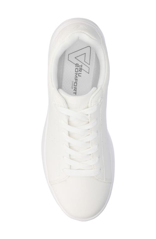 Vance Co. Vance Co Colt Low Top Sneaker In White
