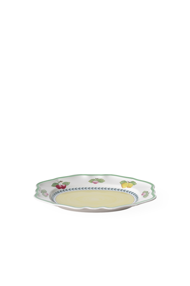 French Garden Fleurence Oval Platter, Alternate, color, white