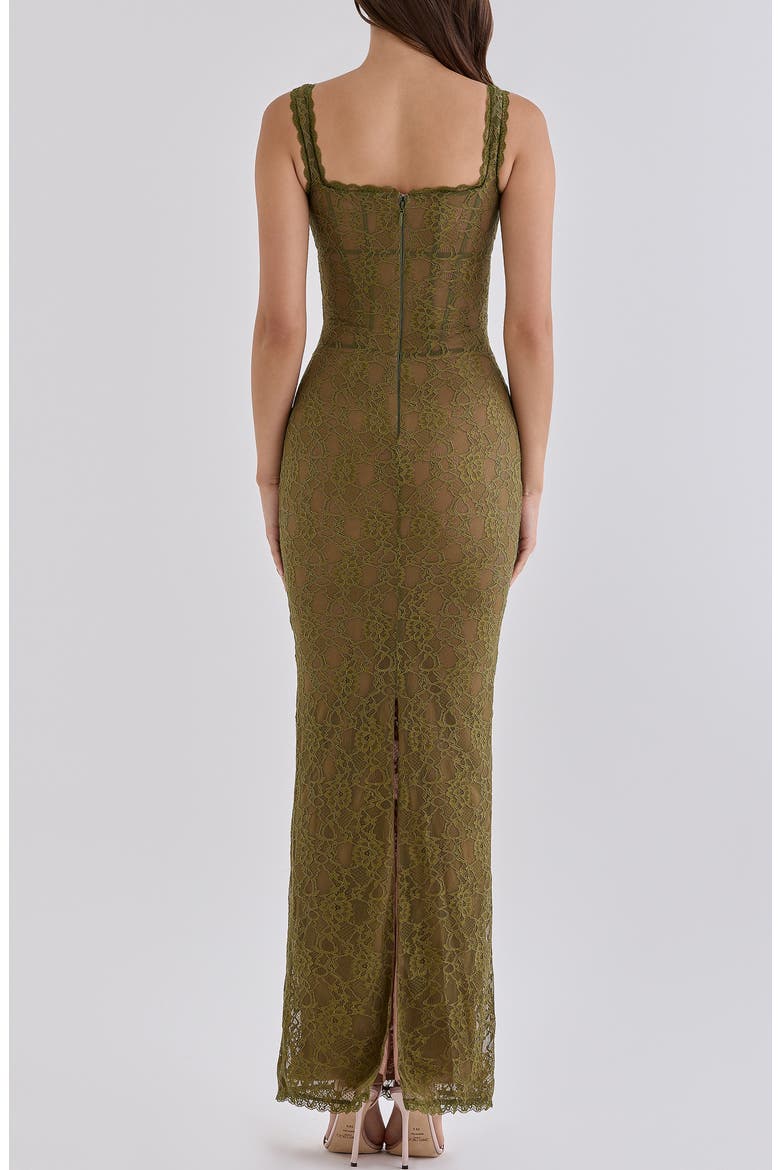 Aureliana Lace Gown, Alternate, color, LIME GREEN