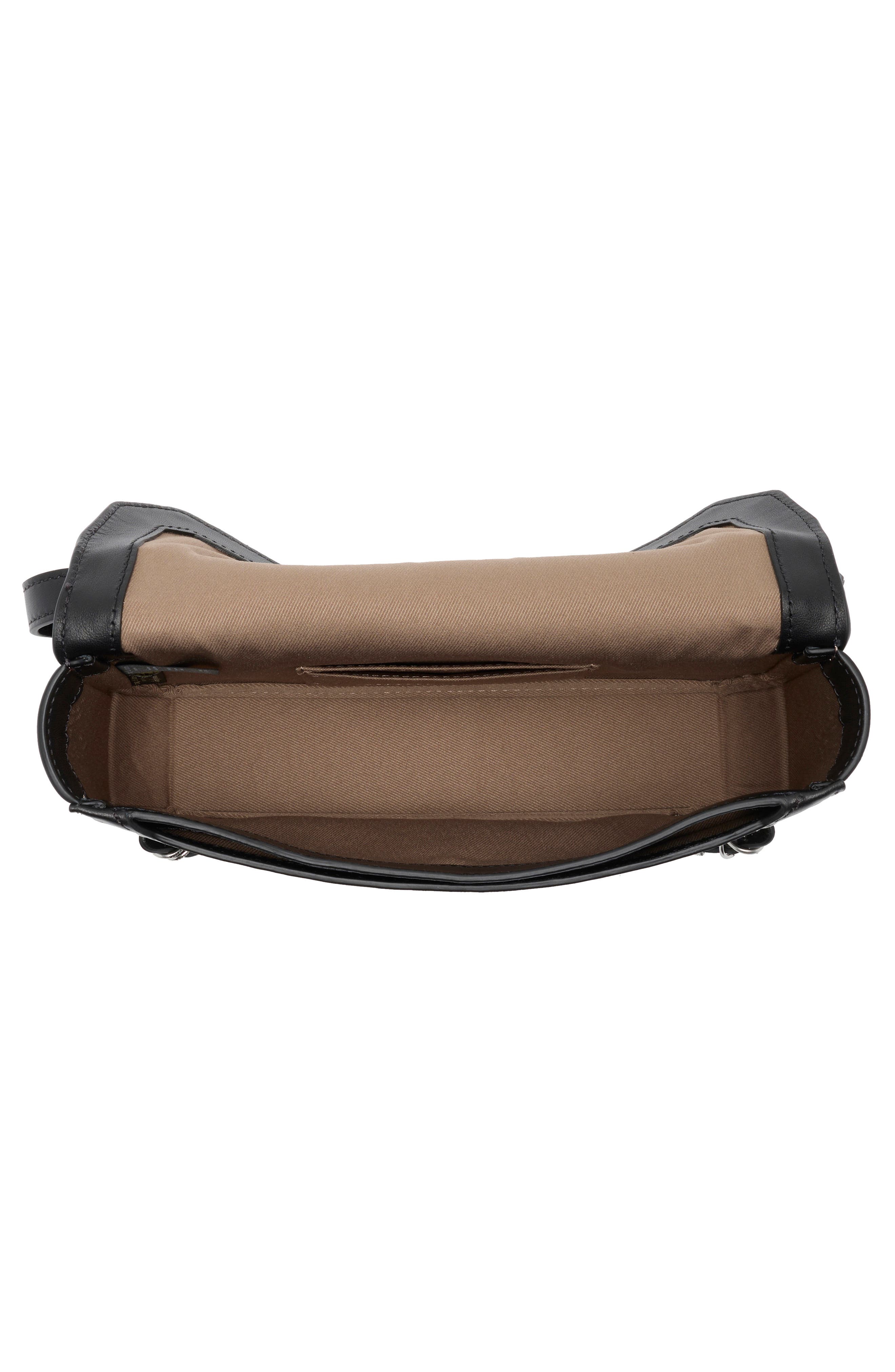 rag & bone Max Leather Convertible Shoulder Bag, Alternate, color, 
