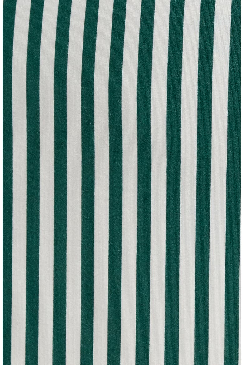 Moonlight Nightshirt, Alternate, color, GREEN- IVORY SIMPLE STRIPE