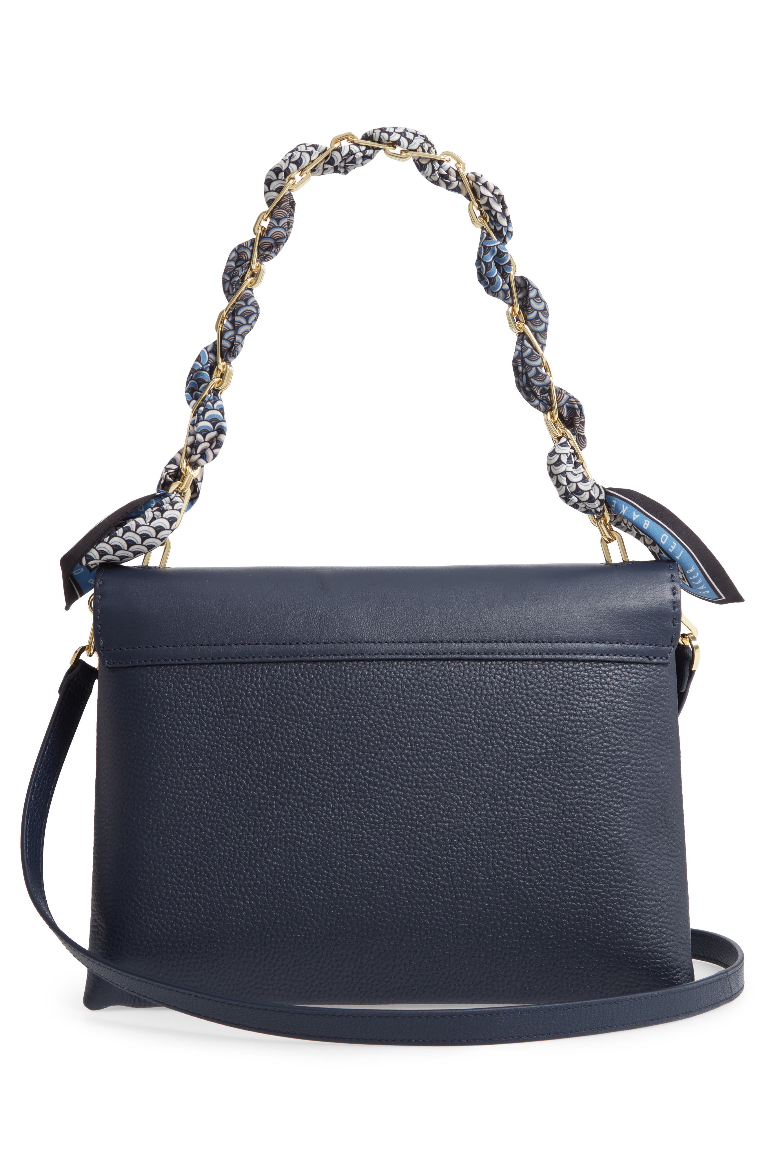 Ted Baker London Evangli Leather Shoulder Bag, Alternate, color, 