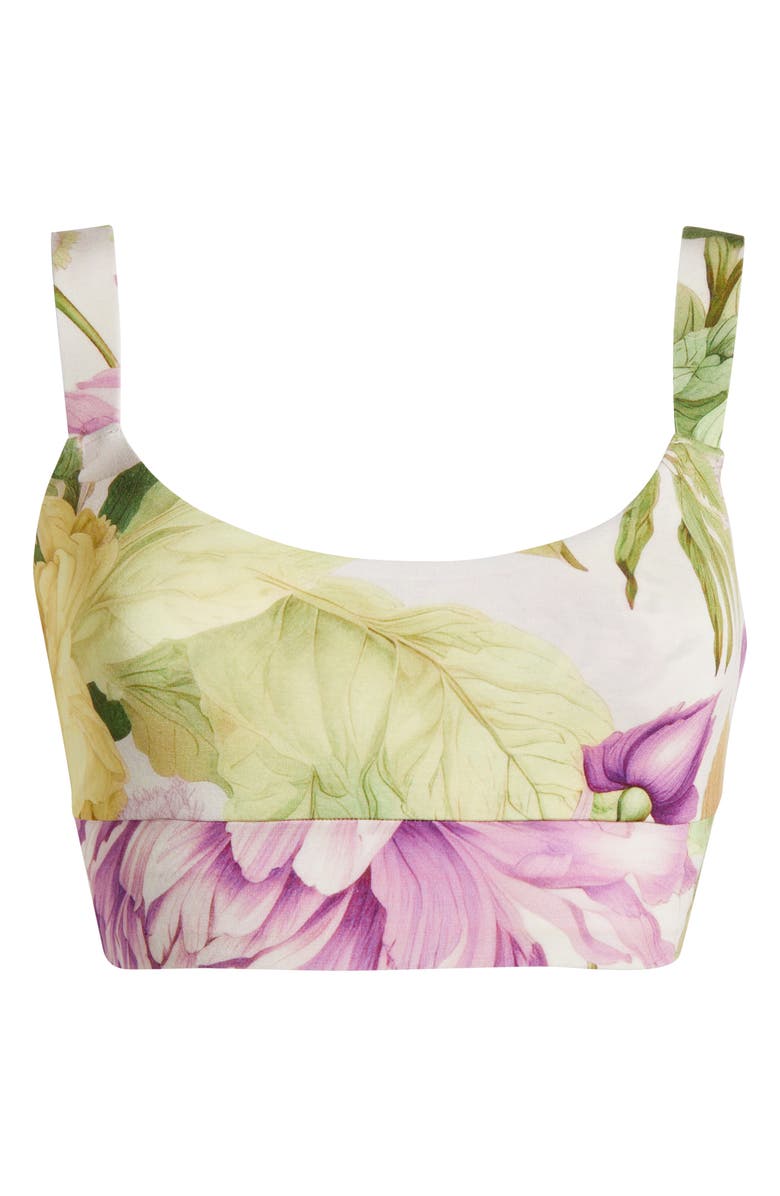 KILO BRAVA Spring Garden Lounge Bralette, Alternate, color, Spring Garden