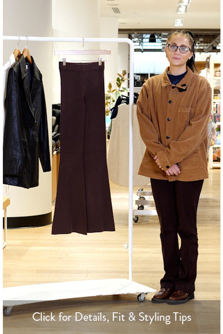 Flare Leg Sweater Pants video