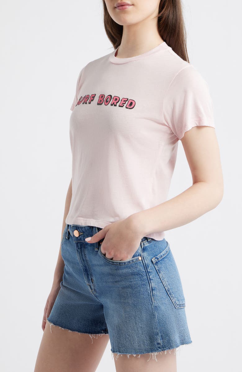 Daydreamer Surf Bored Burnout Graphic T-Shirt, Alternate, color, Ballet Pink