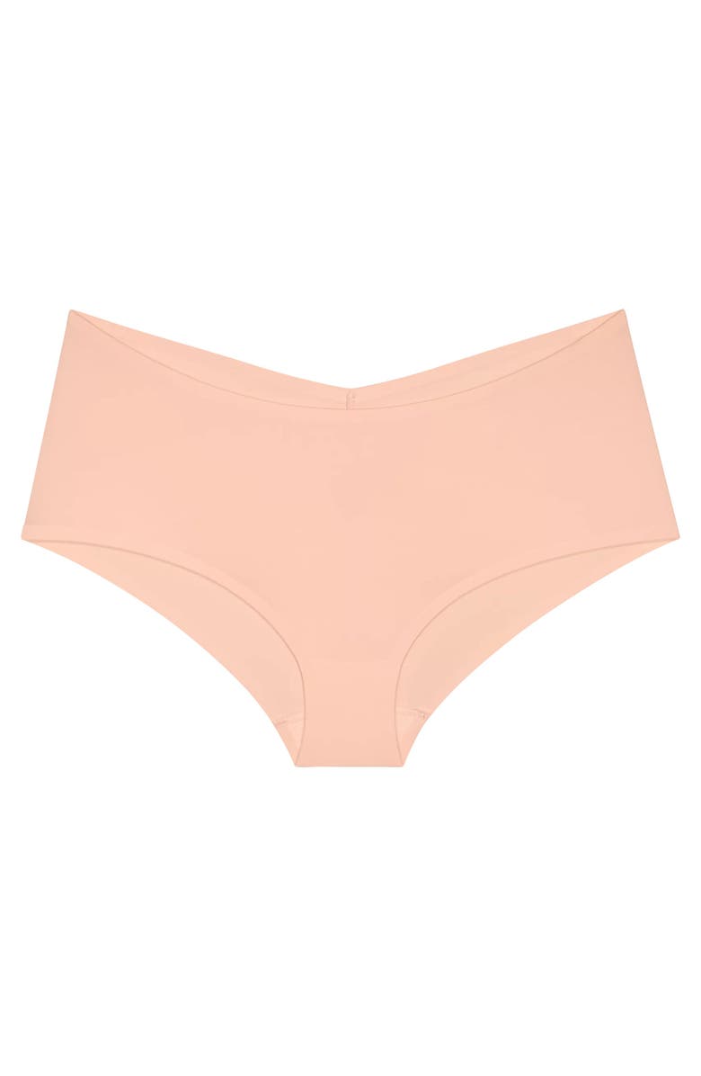 TRIUMPH Body Make Up Illusion Boyshort Panties, Main, color, Powder Blush