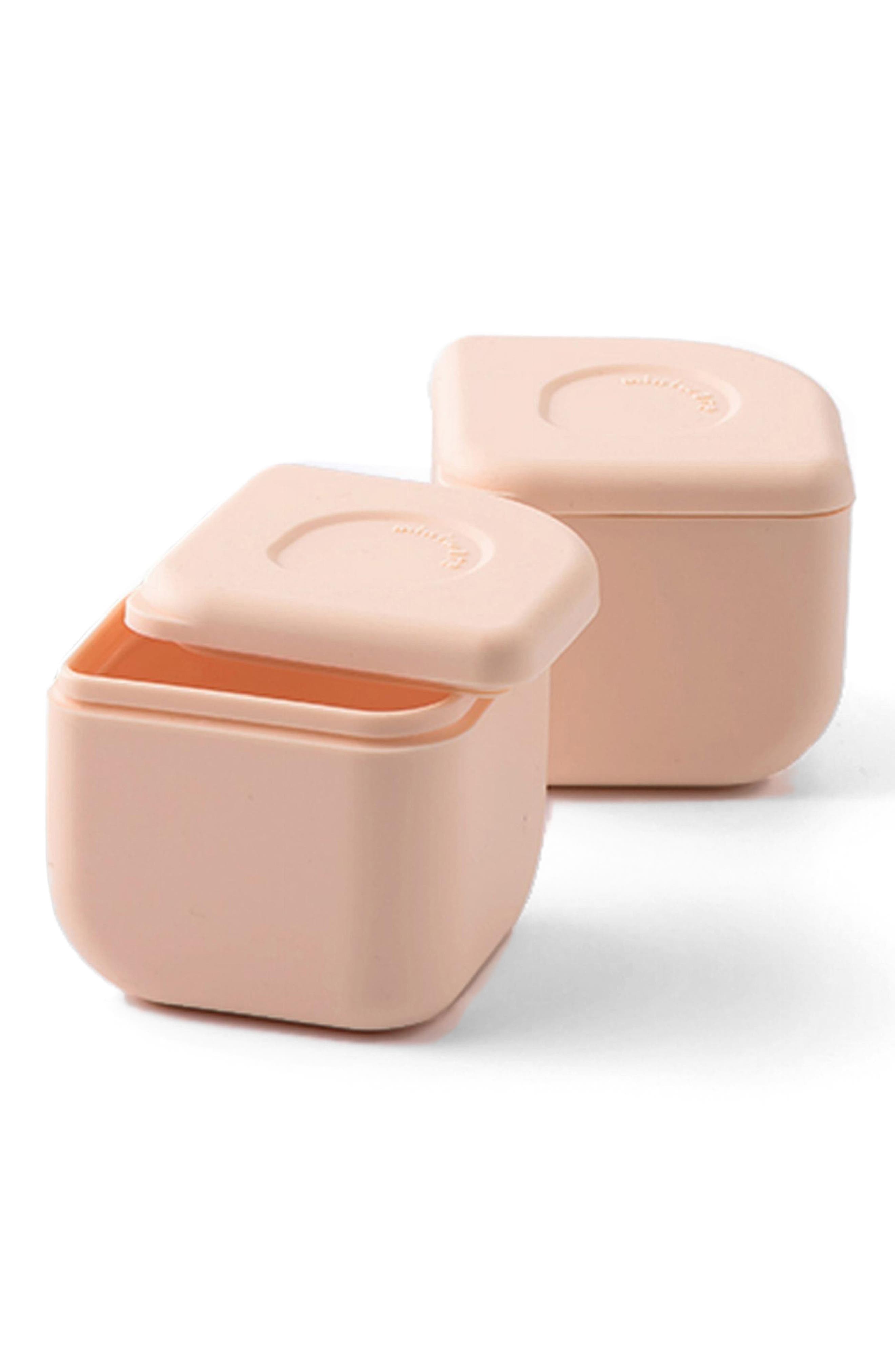 Miniware Grow Bento Box & Lunch Tote Set, Alternate, color, Snow Peach