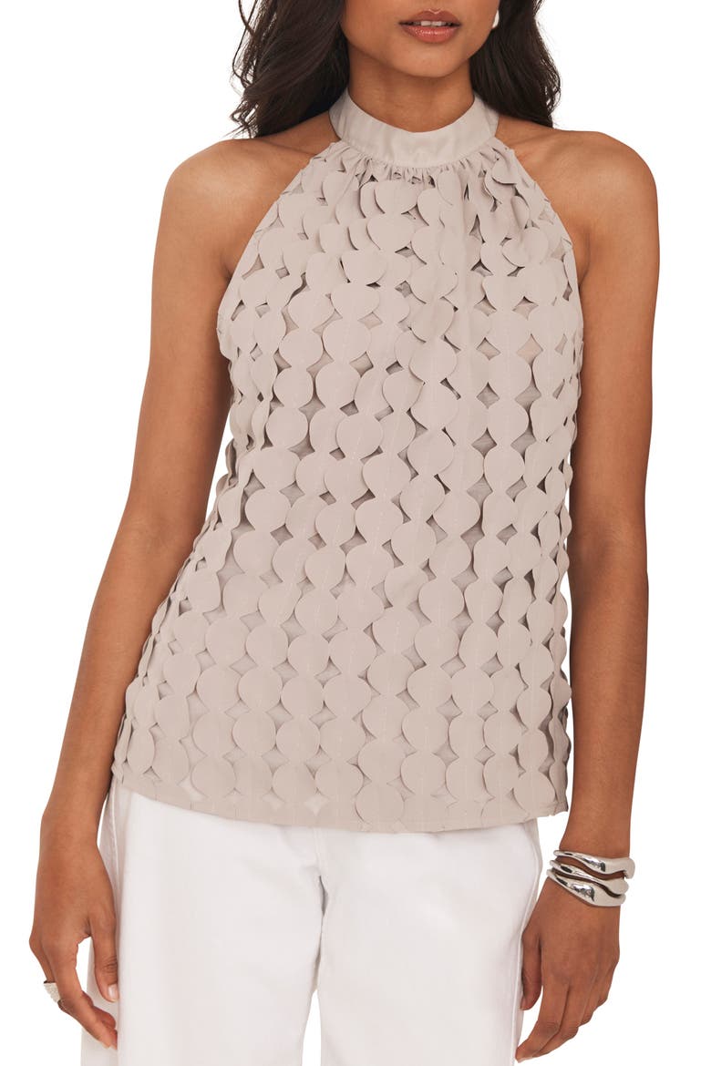 Neutral Disc Halter Top, Main, color, Neutral
