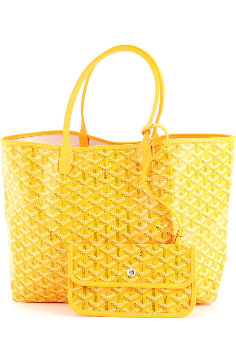 Pre-Owned Goyard Saint Louis Tote Coated Canvas PM, Alternate, color, Yellow