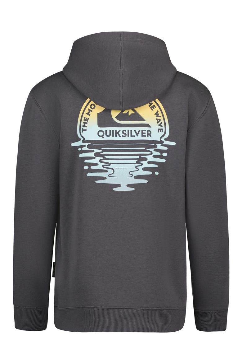 Kids' Reflection Graphic Hoodie, Alternate, color, IRON GATE