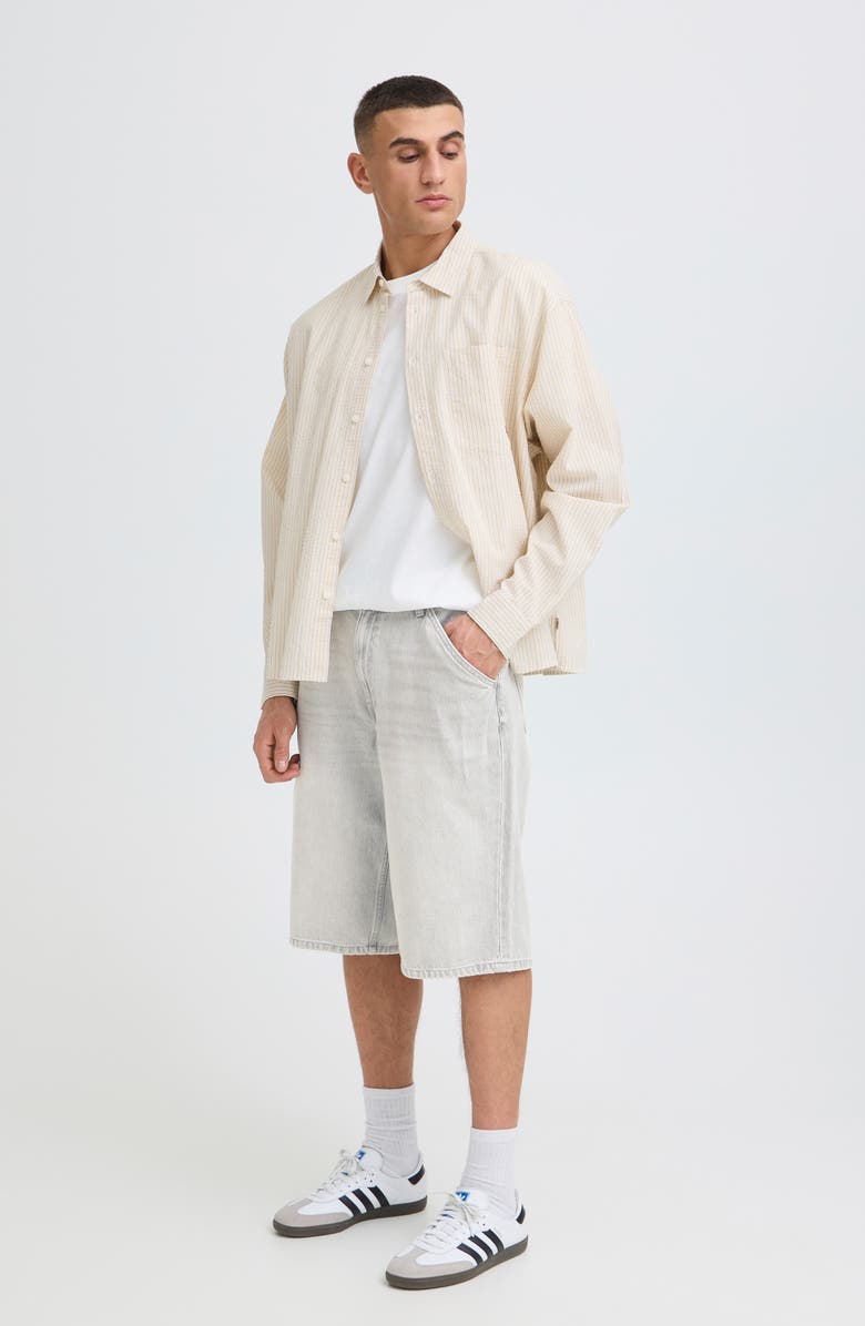 !SOLID Tommy Jean Shorts, Alternate, color, Grey Vintage
