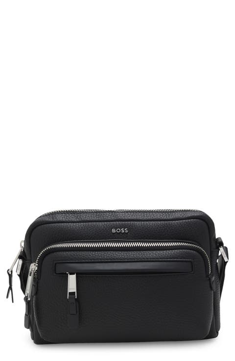 Small New Crosstown Leather North/South Messenger Bag