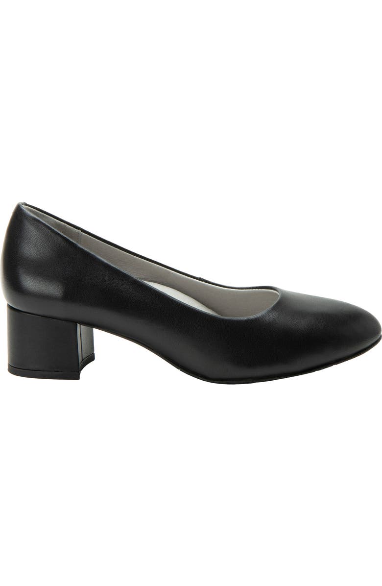 Alegria by PG Lite Lisah Almond Toe Pump, Alternate, color, Black