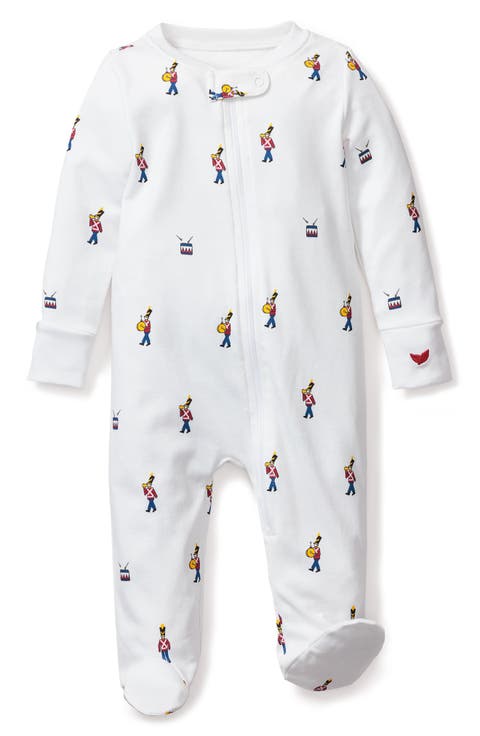 Toy Soldier Fitted Pima Cotton Romper (Baby)
