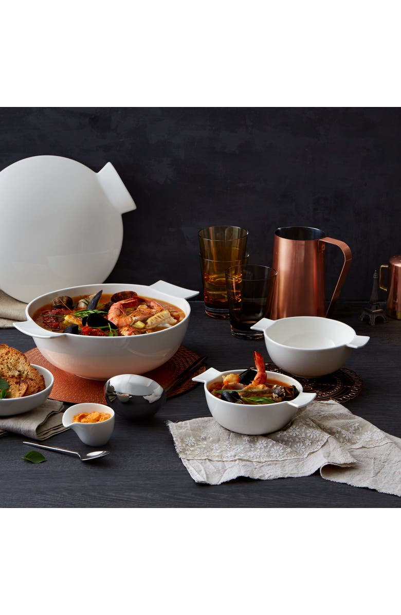 Villeroy & Boch Individual Soup Passion Tureen, Alternate, color, White