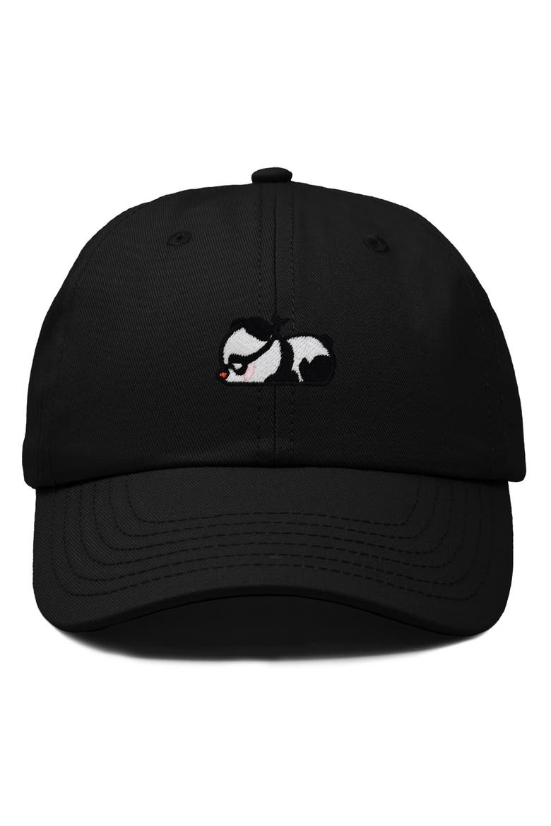 Pandit Panda Dad Cap, Main, color, Black