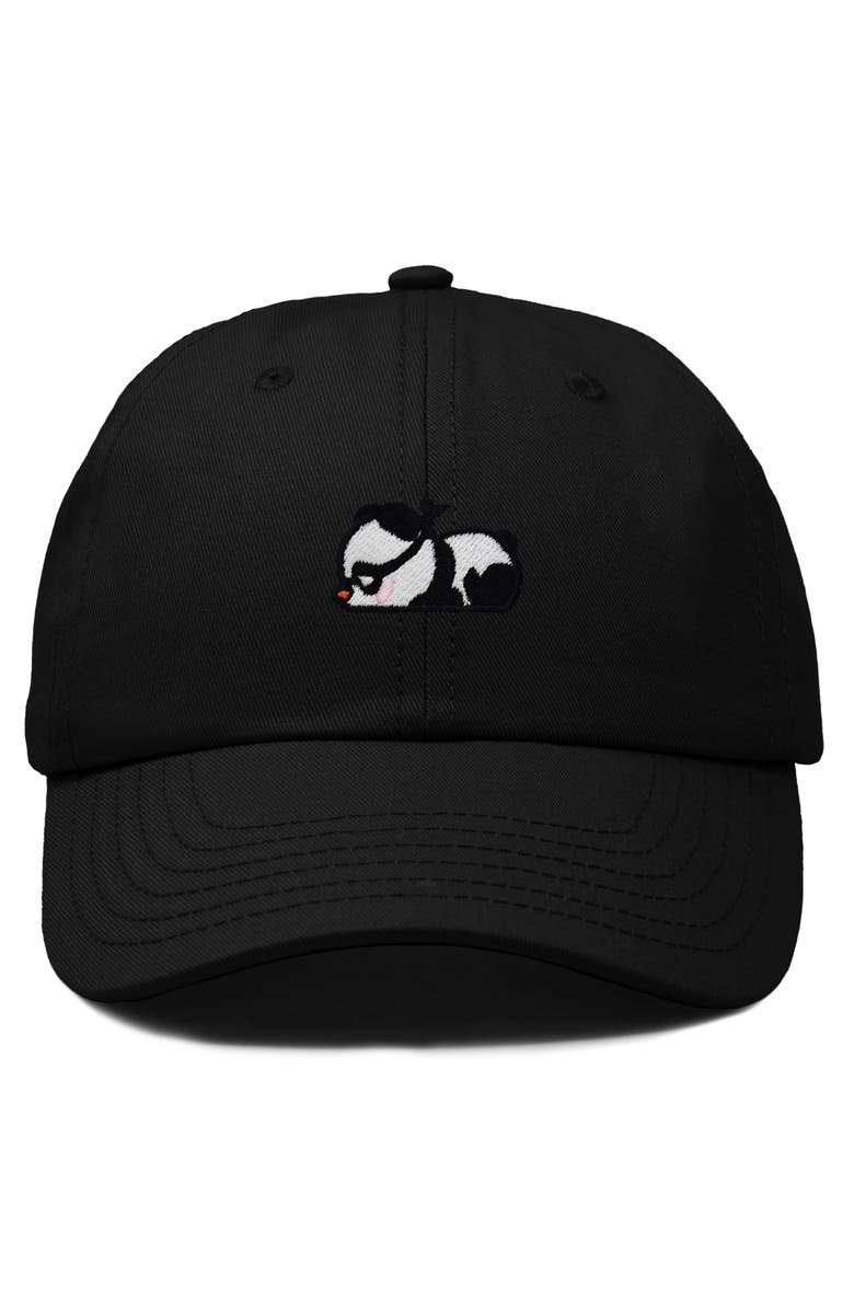 Dalix Pandit Panda Dad Cap, Main, color, Black