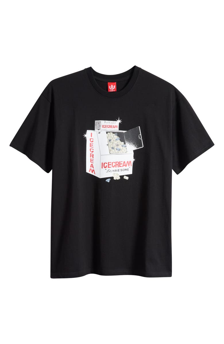 ICECREAM Freezer Graphic T-Shirt, Alternate, color, Black