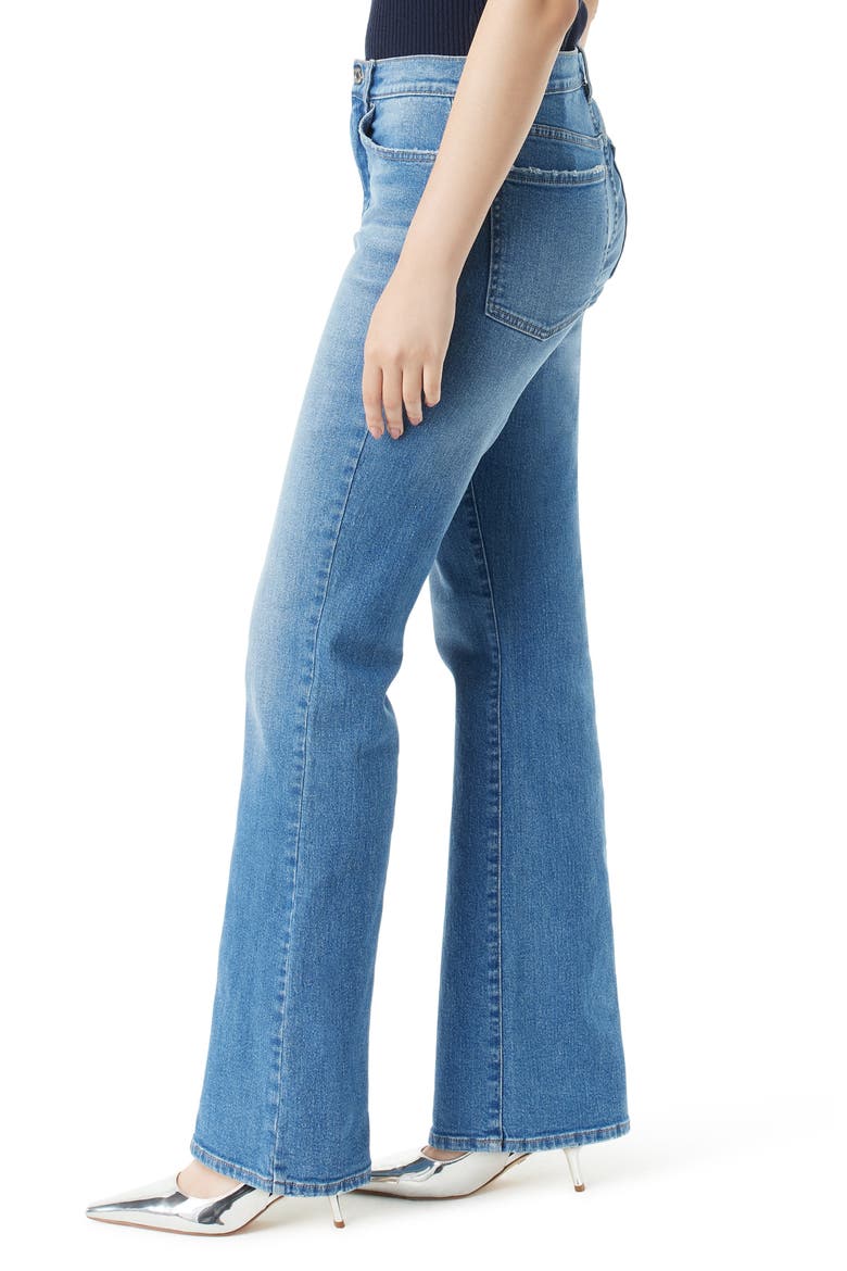 Laurs High Waist Relaxed Bootcut Jeans, Alternate, color, JASPER