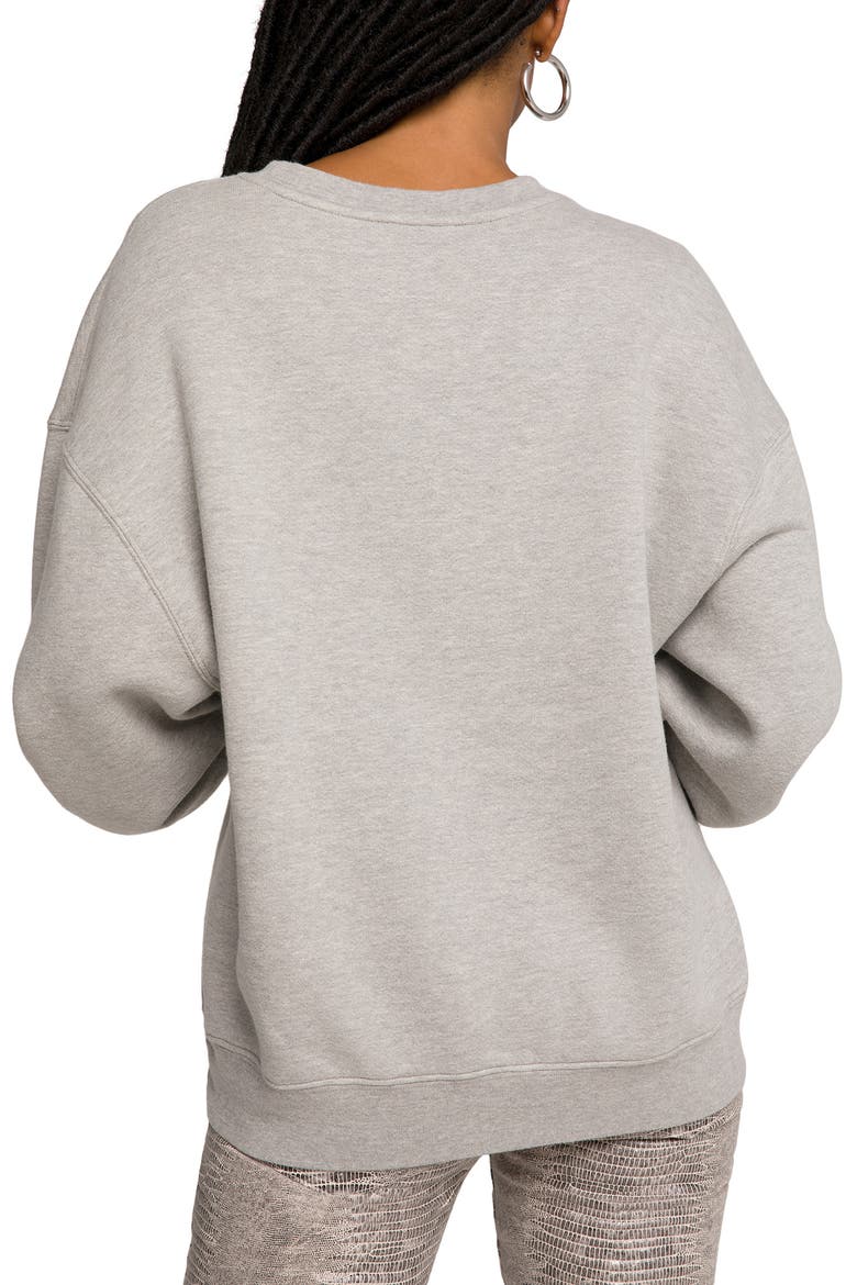 Boyfriend Sweatshirt, Alternate, color, HEATHER GREY001