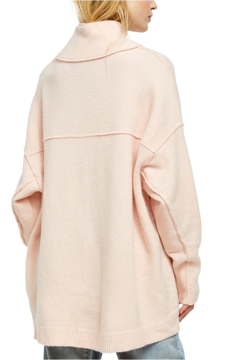 Afterglow Mock Neck Top, Alternate, color, PINK